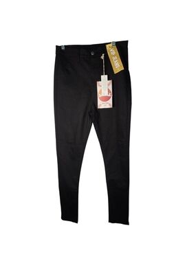 NWT V.I.P. Jeans Black High Rise Skinny Jeans Size 15/16 Juniors Regular